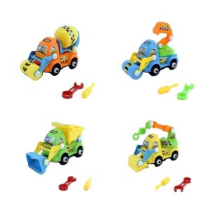 Construction Trucks Beach Set with Tools