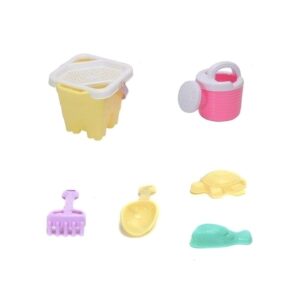 Beach Plastic Bucket Set 6 Pieces